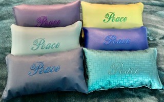 Peace Pillows in different Colours